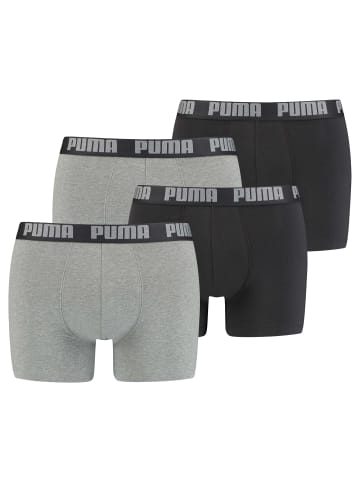 Puma Boxershort 4er Pack in Grau