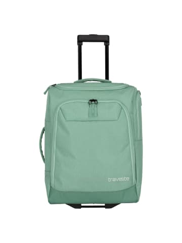 travelite Kick-Off - 2-Rollen-Kabinentrolley S 55 cm (schwarz) in salbei