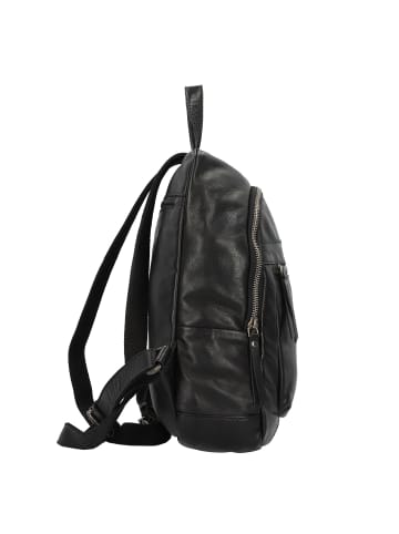 Greenburry Colombiana City Rucksack Leder 38 cm in black