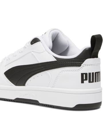 Puma Kinder Sneaker "Rebound V6 Lo Jr" in Weiß