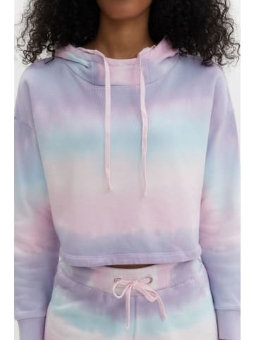 ADLYSH Hoodie Ombre High Neck Sunrise Hoodie in Rainbow