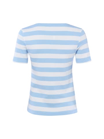 brookshire T-Shirt in hellblau weiß - 0013