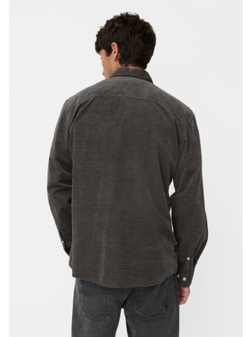 Camel Active Langarmhemd mit aufgesetzten Taschen in Schwarz