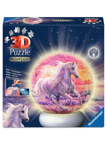 Ravensburger Ravensburger Puzzle 72 Teile Puzzle-Ball Nachtlicht Pferde am Strand in bunt