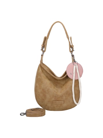 Fritzi aus Preußen Fritzi Hobo Vintage Schultertasche 33 cm braun