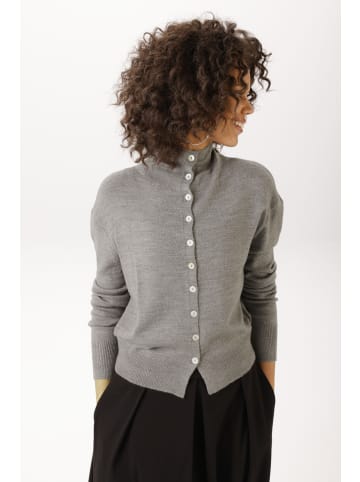 Aniston CASUAL Strickjacke in graumeliert