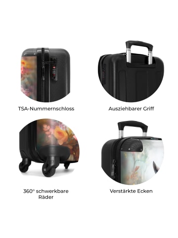 NoBoringSuitCases Suitcase, Handgepäck, Koffer, Trolley, Reisekoffer Design „Pferd zwischen