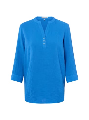 Marie Lund Bluse in blau - 0007