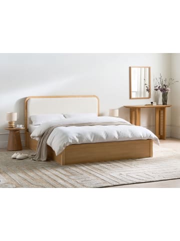 Beliani Doppelbett PEROUGES in Braun - (W) 170 x (H) 104 x (L) 212 cm