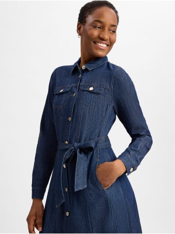 More & More Jeanskleid in blau - 0001