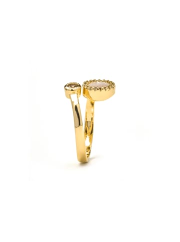 Luxenter Ring Yaran mit 18 Karat  verstellbar Gelbgold-Yaran gold