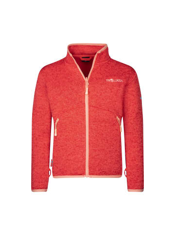 Trollkids 3 in 1 Funktionsjacke Preikestolen in redwood