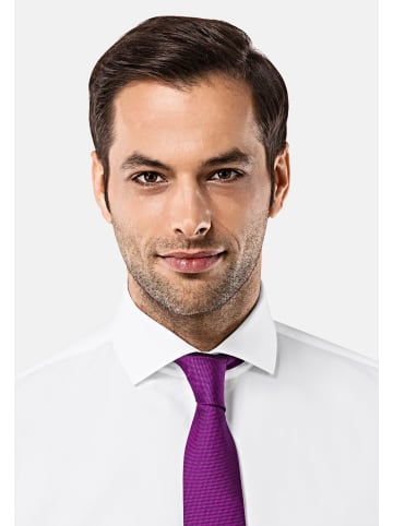 Vincenzo Boretti Hemd tailliert in weiß