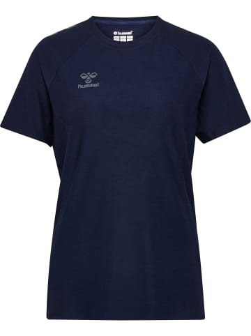 Hummel T-Shirt Hmlcima Damen in MARINE MELANGE