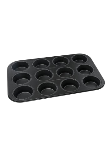 Zenker 12er-Muffinform Black Metallic, 38,5x26,5x3 cm