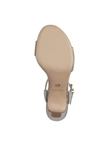 Tamaris Sandalen mit Absatz Gold