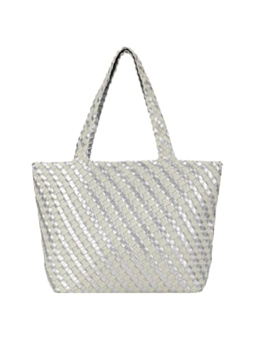 Ilse Jacobsen Shopper BAG06C in Milk Creme Silver