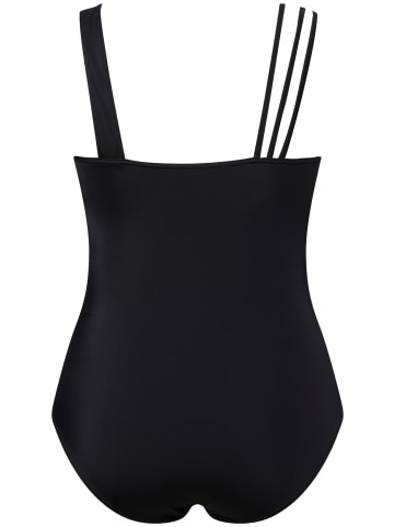 Ulla Popken Badeanzug in schwarz