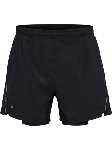 Hummel Short "Fast 2In1 W Shorts" in Schwarz