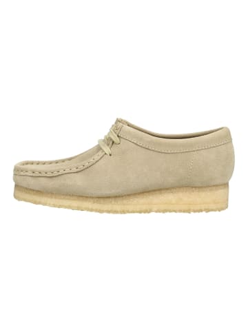 Clarks Halbschuhe WALLABEE. Beige