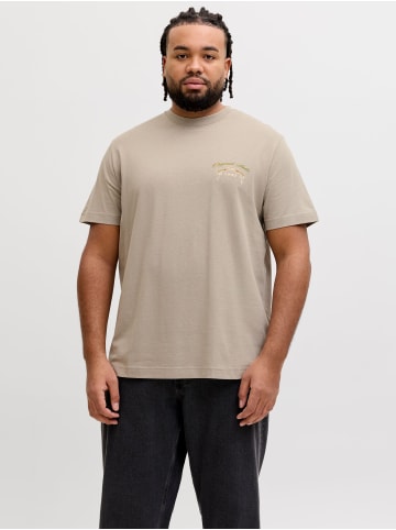 JACK & JONES PLUS T-shirt in Vintage Khaki
