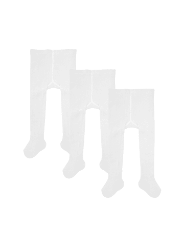 camano Strumpfhose 3er Pack ca-soft baby in Weiß