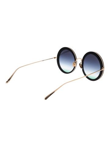 Ana Hickmann Frauen Sonnenbrille Rund Schwarz