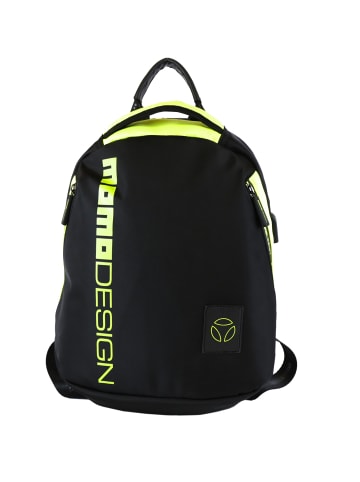 Momodesign  Rucksack in BLACK AND FLUORESCENT