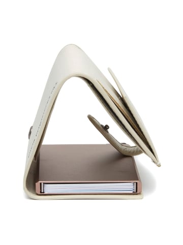 The Chesterfield Brand Sabana Geldbörse RFID Schutz Leder 7.5 cm in off white