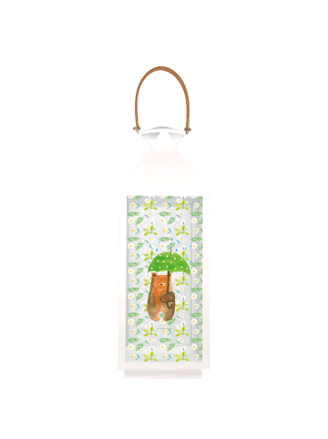 Mr. & Mrs. Panda Windlicht Bär Regenschirm ohne Spruch in Transparent