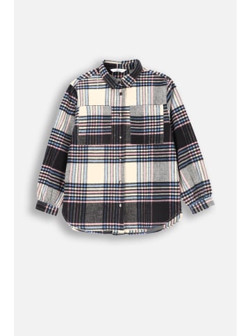 Coccodrillo Hemd mit langen Ärmeln in bunt