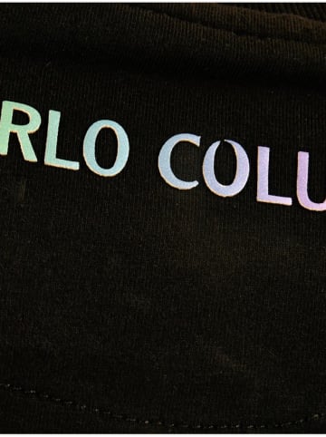 Carlo Colucci T-Shirt Canazei in Schwarz