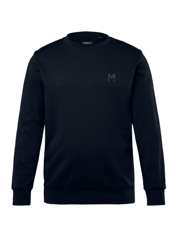 Men Plus Sweatshirt in dunkel marine
