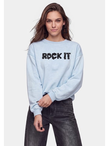myMo ROCKS Women Sweatshirt in Blue