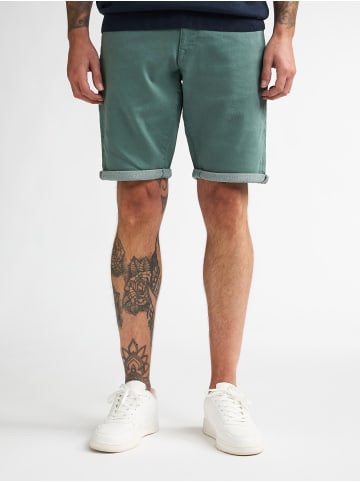 Petrol Industries Jackson Farbige Denim-Shorts Coconut in Grün