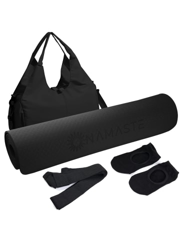 Onamaste Entdecker-Set Yoga und Fitness in Schwarz 4 Stück
