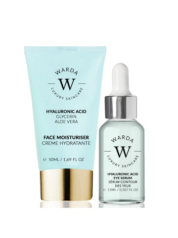 Warda Feuchtigkeits Boost Set Hyaluronsäure Creme + Augenserum