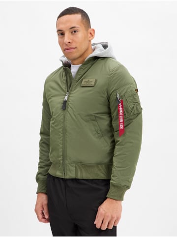 Alpha Industries Jacke MA-1 Two Tone Hood in schilf