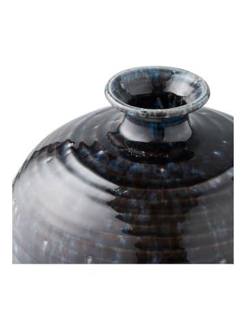 ebuy24 Vase Lykke Dunkelblau 27 x 27 cm