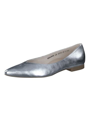 Paul Green Ballerinas in Metallic Silver