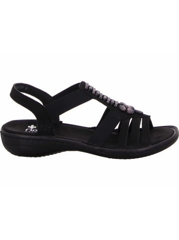 rieker Sandale in schwarz