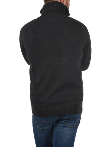 INDICODE Troyer IDPaulo 35414MM Strickpulli mit Stehkragen in grau melange