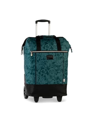Punta Big Wheel Einkaufstrolley 62 cm petrol-dunkelgrün