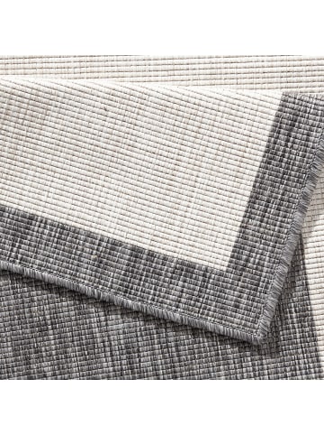 NORTHRUGS In- & Outdoor Wendeteppich Panama Creme Grau