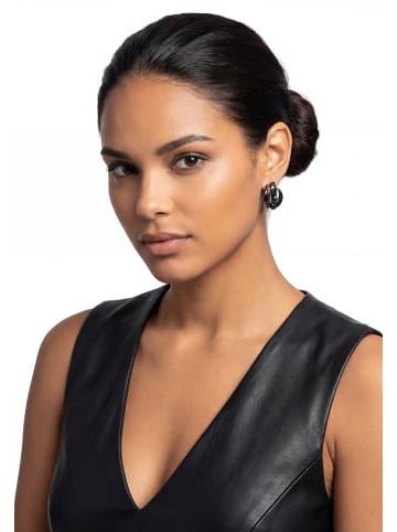 NAEMI Women Earrings in Black