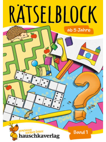 Hauschka Buch - Rätselblock ab 5 Jahre - Band 1
