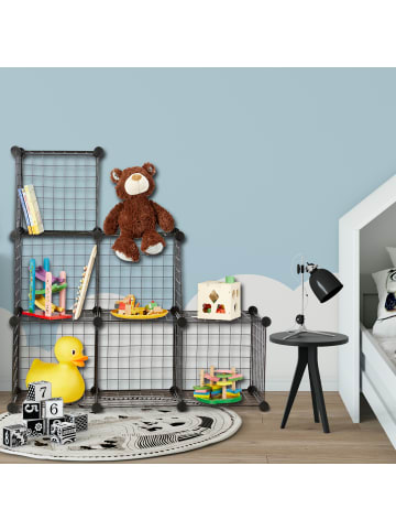 relaxdays 80x Verbindungsstück in Schwarz