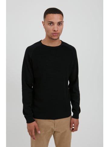 !SOLID Rundhalspullover SDTash 0-neck 21105736  Rundhalspullover mit Strukturmuster in Schwarz