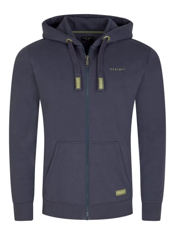 DENIMFY Sweatjacke DFLeo in Blau