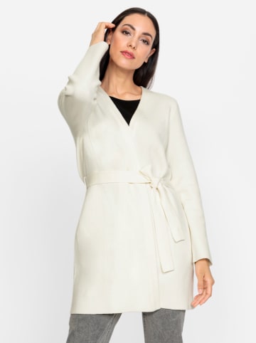 Heine Longstrickjacke in ecru